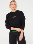 Ellesse Womens Svetlana Sweatshirt - Black, Black, Size 10, Women