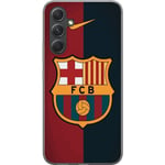 Samsung Galaxy S24 FE Genomskinligt Skal FC Barcelona