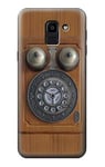 Antique Wall Retro Dial Phone Case Cover For Samsung Galaxy J6 (2018)