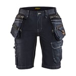 Blåkläder Hantverksshorts stretch X1900 dam - Marinblå/Svart - C32