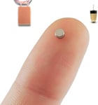 Oreillette Espion Ecouteur GSM Mini Invisible pour Examen Nano Caché Carte SIM avec Microphone - Casque sans Fil Discrete Ecoute à Distance (Oreillette Espion Nano V7 + Vip Pro SuperMini)