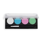 Makeup Revolution, graphic Liner Palette, Eyeliner Coloré, Palette d'Eyeliner, Pastel Dream, 4 Ombres, 5.4g