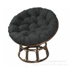 Coussin papasan rond coussin de chaise capitonné arrondi coussin de sol épais couleur unie confortable, Garden Cushion, Rattan Armchair Cushion,