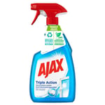 Ajax Nettoyant vitres bleu Triple Action - Spray 750 ml