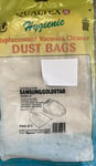 Quality Paper Dust Bags For SamsungGoldstar VP-77 VP77 TC & VC Vacuum Cleaners