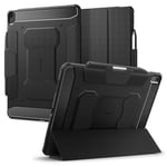 Spigen Rugged Armor Pro Coque Compatible avec iPad Air 13 Pouces M2 (2024) [Rangement de Stylo] - Noir