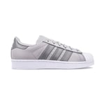 Adidas Superstar J Silver,gråa 36