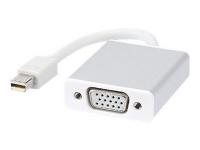 Kanex iAdapt VGA, VGA (D-Sub), Mini DisplayPort, hane, hona, 1920 x 1080 pixel, vit