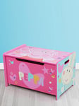 Peppa Pig Deluxe Wooden Storage Box/Bench