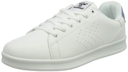 hummel Mixte BUSAN Basket, White/Faded Denim, 38.5 EU