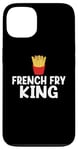 Coque pour iPhone 13 Frites King French Fry