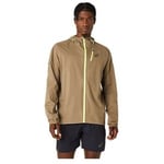 Ensembles de survêtement Asics  VESTE FUJITRAIL WATERPROOF JACKET - PEPPER - L