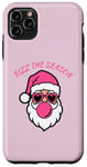 iPhone 11 Pro Max Christmas Santa Pink Rizz The Season Pink Gum Case