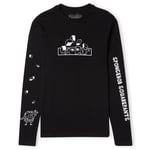 Spongebob Squarepants Loosing My Head Unisex Long Sleeve T-Shirt - Black - L - Black