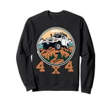 Retro Vintage 4x4 Truck Off-Road Sweatshirt