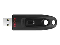 SanDisk Ultra 256GB USB 3.0 Sort