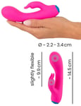 Vibromasseur lapin en silicone petit gode vibrant vaginal mini clitoris sexy