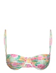 Gina Tricot Ruched Bikini Bra Multi/patterned