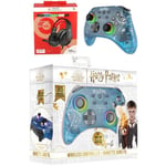 Casque SWITCH PRO UC40 MULTI CONSOLE + Manette SWITCH SANS FIL RGB Bluetooth Translucide Patronus Nintendo SWITCH HARRY POTTER