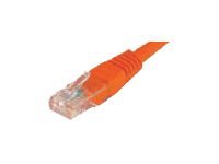 Exertis - Patch-kabel - RJ-45 (hane) till RJ-45 (hane) - 5 m - UTP - CAT 6 - formpressad - röd