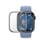 PanzerGlass Apple Watch Series 7 41mm Heltäckande skal med skärmskydd D3O, Genomskinlig