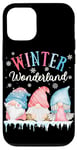 iPhone 12/12 Pro Walking In A Winter Wonderland Christmas Cute Gnome Matching Case