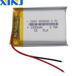 3.7V 3.7Wh 1000mah Li-Polymer Li Battery 803040 Lipo For GPS Car Camera Dashcam