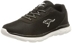 KangaROOS Mixte KN-nami Basket, Jet Black White, 37 EU