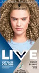 Schwarzkopf LIVE Intense Colour Honey Blonde Permanent Hair Dye B16, Long Lasti