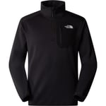 The North Face Mens Crest 1/4 Zip (Svart (TNF BLACK) X-large)