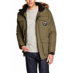 Twentyfour Men's Jackson Hole Parka, Olive Green Medium