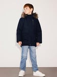 Name It Boys Parka - Navy, Navy, Size Age: 6 Years