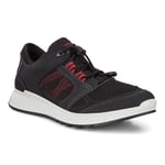 ECCO Exostride Low Vent Women damskor Black/Sangria 39 - Fri frakt