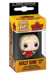 Funko Pop! Keychain: TSS - Harley Quinn - (Damaged Dress) - Suicide Squad 2 Novelty Keyring - Collectable Mini Figure - Stocking Filler - Gift Idea - Official Merchandise - Movies Fans