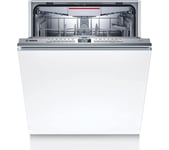 BOSCH Series 4 SMV4HVX00G Full-size Fully Integrated WiFi-enabled Dishwasher, Silver/Grey