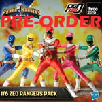 (Pre-order) ThreeZero Power Rangers Zeo FigZero 1/6 Zeo Rangers Pack 5 Figures