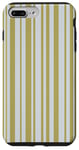 iPhone 7 Plus/8 Plus Gold and Grey Platinum striped Pattern Case