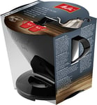 Melitta Porte-Filtre, Pour Filtre à Café 1x4, Compatible avec 1 Verseuse ou 2 Tasses, Plastique, Pour Over, Noir, Noire