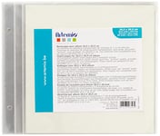 Artemio 11009007 Set de 10 Pochettes Vide pour Album Photo pour Scrapbooking en Plastique/Papier Multicolore - 20,5x20,5cm