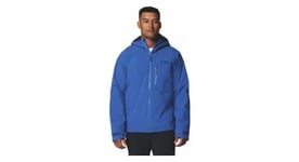 Veste impermeable columbia explorer   s edge ii bleu