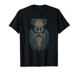 A nordic viking made of celtic pagan knots tribals and runes T-Shirt