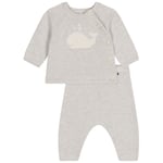 Petit Bateau Strikket Sett Med Genser Og Bukser Beige | Beige | Newborn