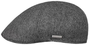 Stetson Men's Texas Fine Herringbone Flat Cap Antracite, 60-61/XL