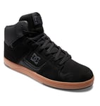 DC Shoes Homme Cure Chaussure de Skate, Black Gum, 38.5 EU