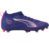 Ultra 5 Match FG/AG JR fotbollsskor Dam Lapis Lazuli-PUMA White-Sunset Glow 1.5