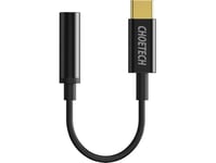 Adapter Usb Choetech Adapter Choetech Aux003 Usb-C Do 3.5Mm Audio Jack Adapter (Czarny)