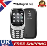 Brand New Nokia 3310-2017 2G Phone Blue Colour Dual Sim Camera Bluetooth UK