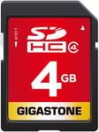 Carte Mémoire Sdhc 4 Go, Prime Série, Haute Vitesse, Compatible Avec Photos, Vidéos, Musique, Des Fichiers Vocaux, Caméscope, Caméra, Pc, Classe 4, Avec 1 Mini Étui