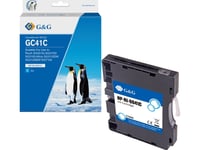 G&Amp G G &Amp  G G &Amp  G G &Amp  G Stommar Kompatibla Gips/Kassor Med 405766, Cyan, 600S, Np-Ri-0041C, Ricoh Aficio Sg 2100N