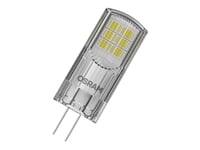 Osram Led Star - Led-Glödlampa - Form: T14 - Klar Finish - G4 - 2.6 W (Motsvarande 28 W) - Klass F - Varmt Vitt Ljus - 2700 K